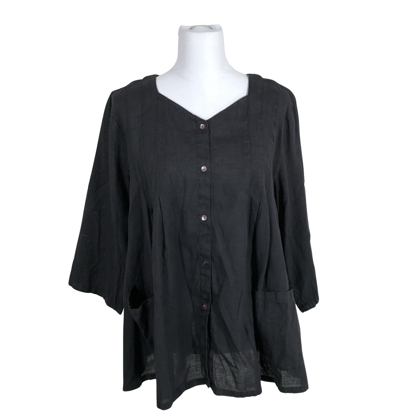 Unisex Gudrun Sjöden - Pluus, suurus 40 - Must (1)