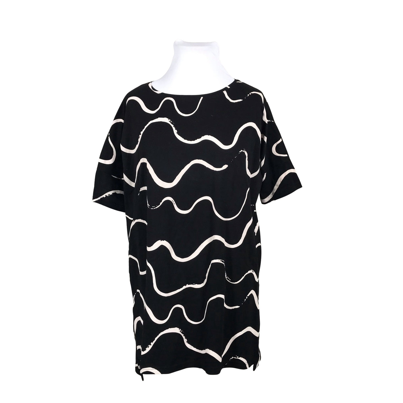 Unisex NOSH - Trikotaažist tuunika, suurus 46 - Must (1)
