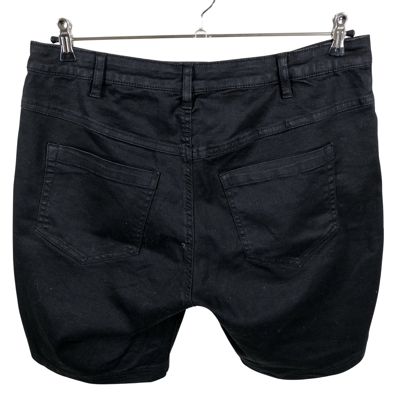 Unisex Zizzi - Teksast lühikesed püksid, suurus 46 - Must (3)