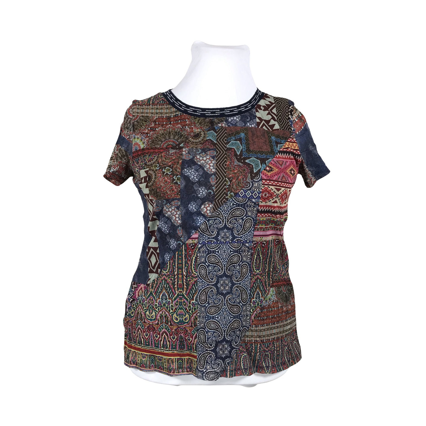 Unisex Desigual - T-särk, suurus 42 - Sinine (1)