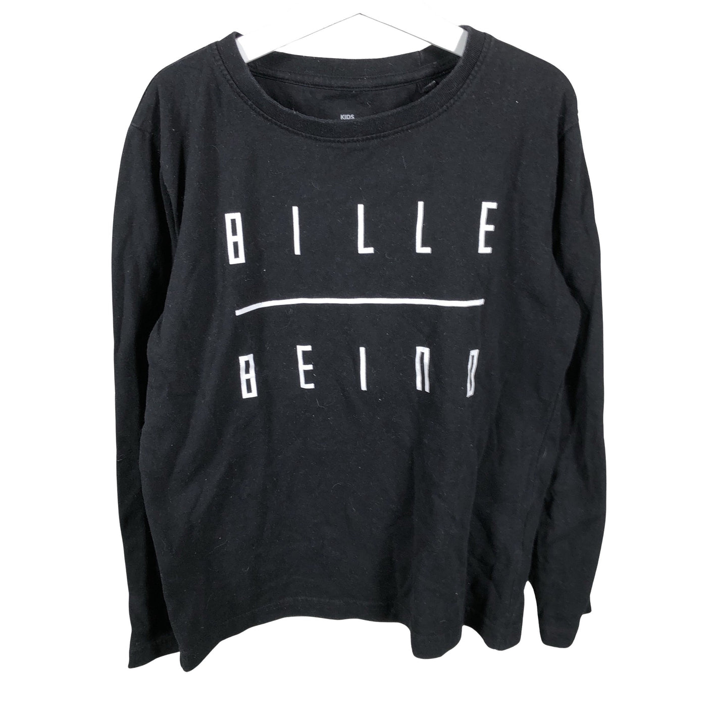 Unisex Billebeino - Trikotaažist pluus, suurus 134 - 140 - Must (2)