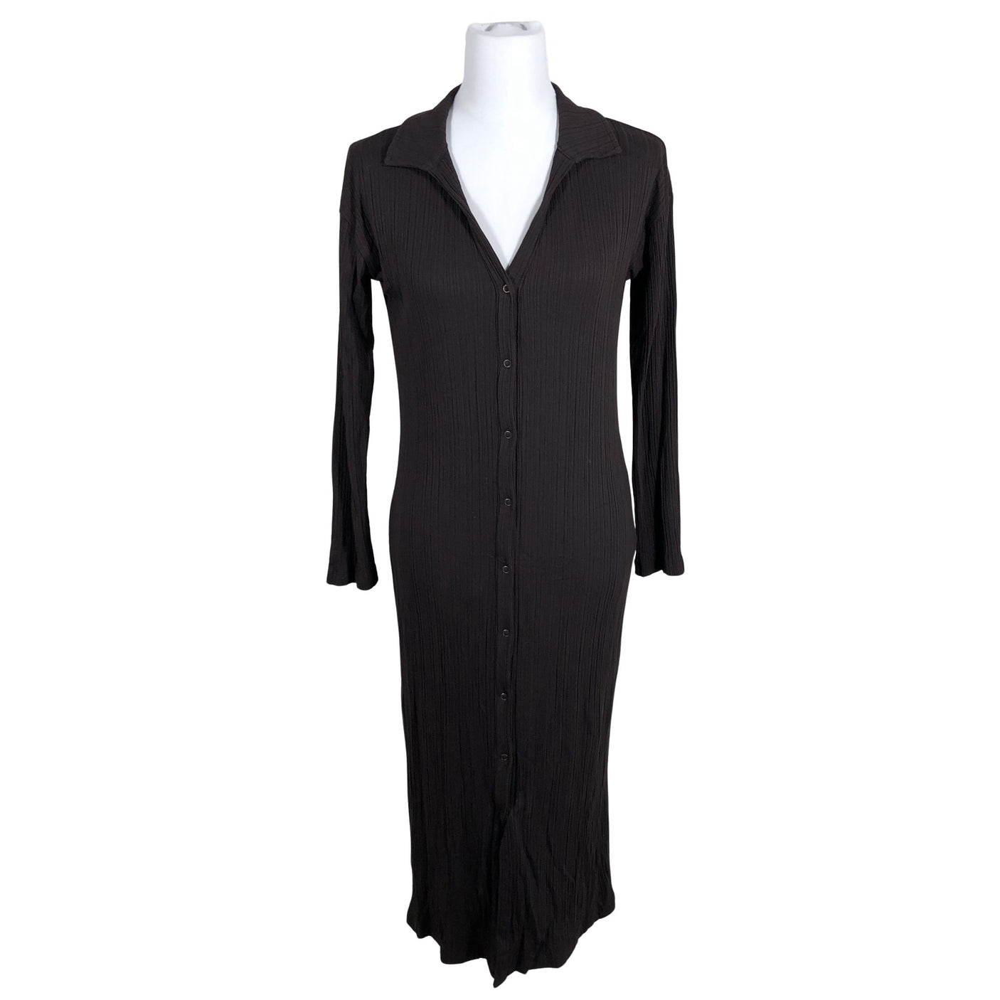 Unisex me&i - Trikotaažist kleit, suurus 36 - Pruun (1)