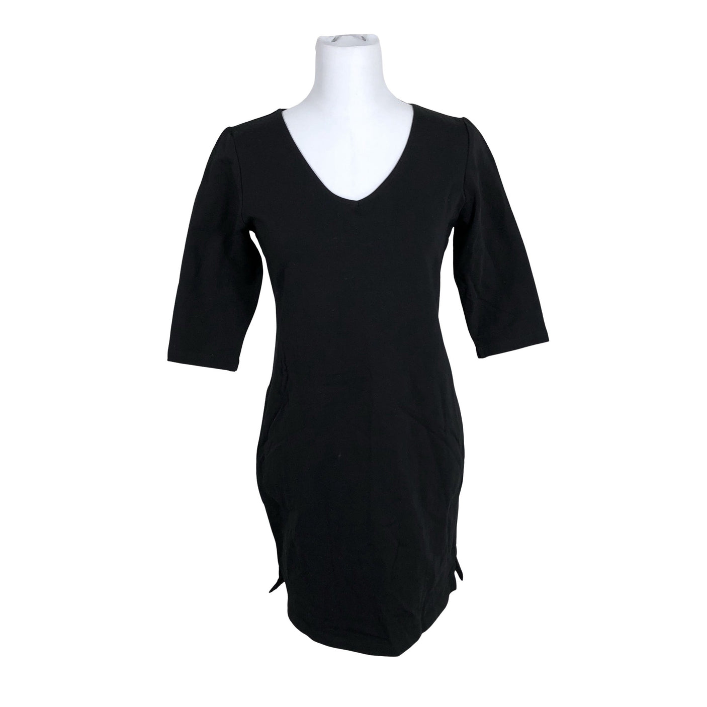 Unisex me&i - Trikotaažist kleit, suurus 36 - Must (2)