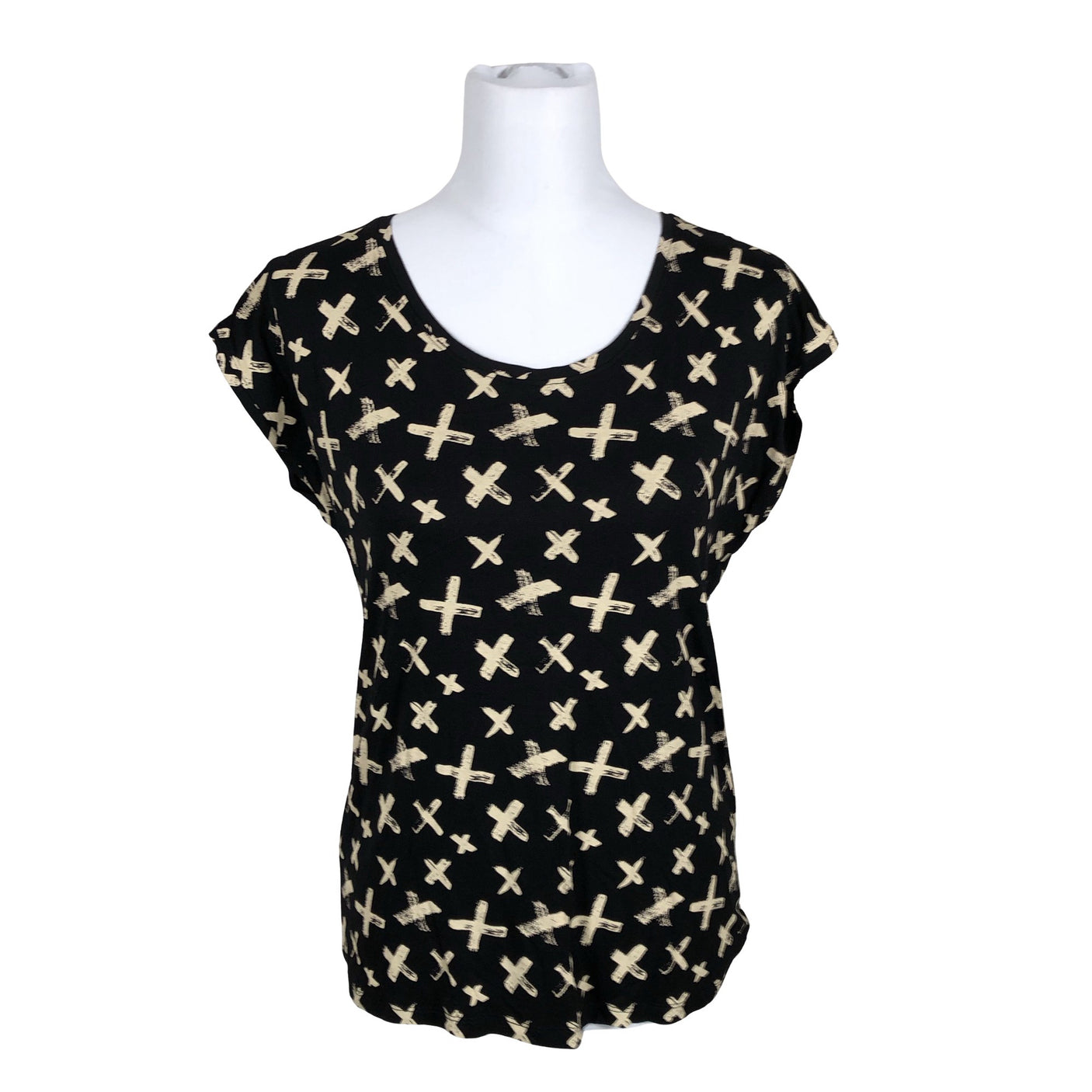 Unisex me&i - T-särk, suurus 36 - Must (1)