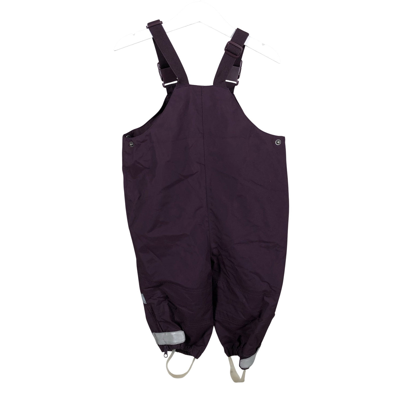 Unisex POMPdeLUX - Kevad-/sügispüksid, suurus 86 - 92 - Veinipunane (4)