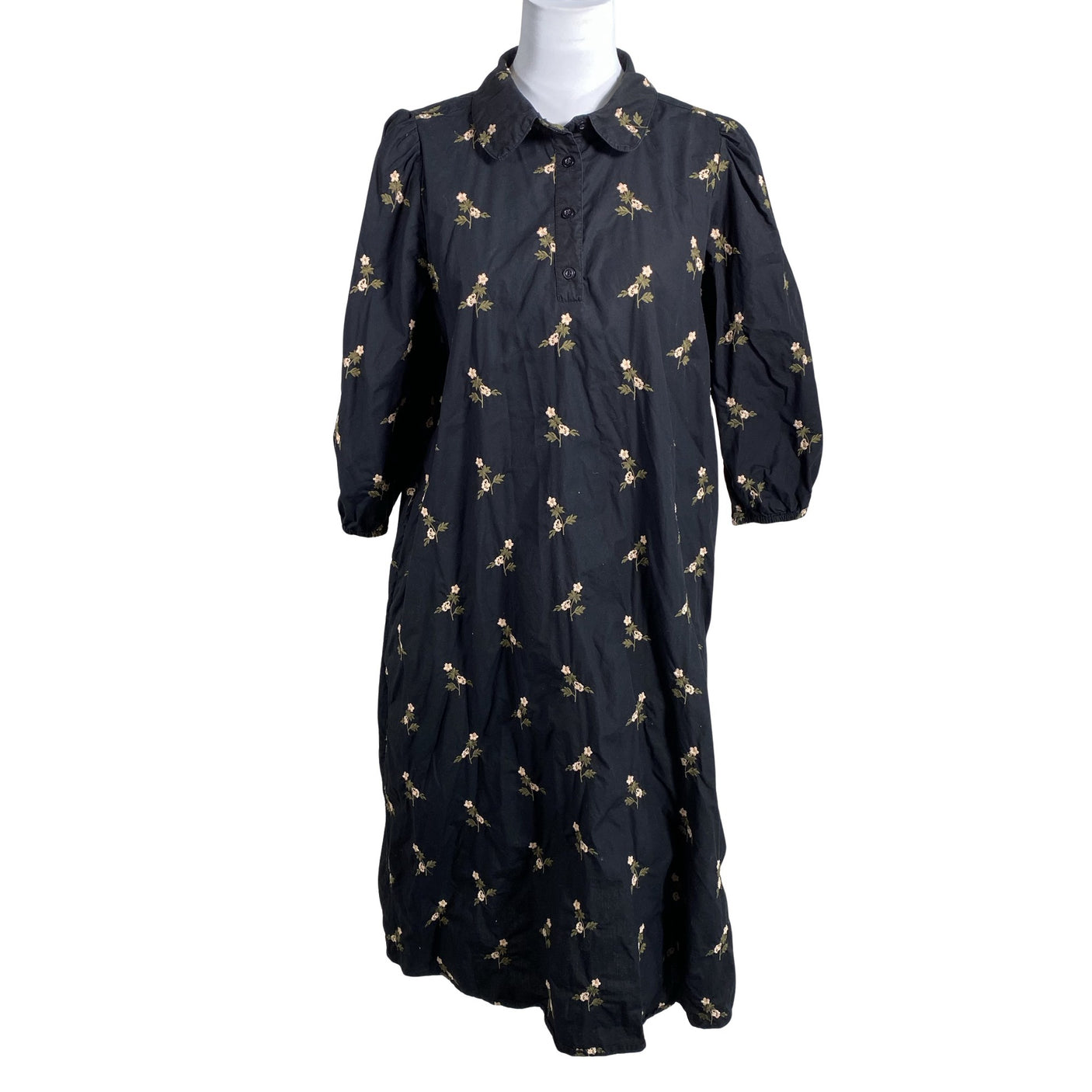 Unisex Culture - Mitteveniv kleit, suurus 40 - Must (1)
