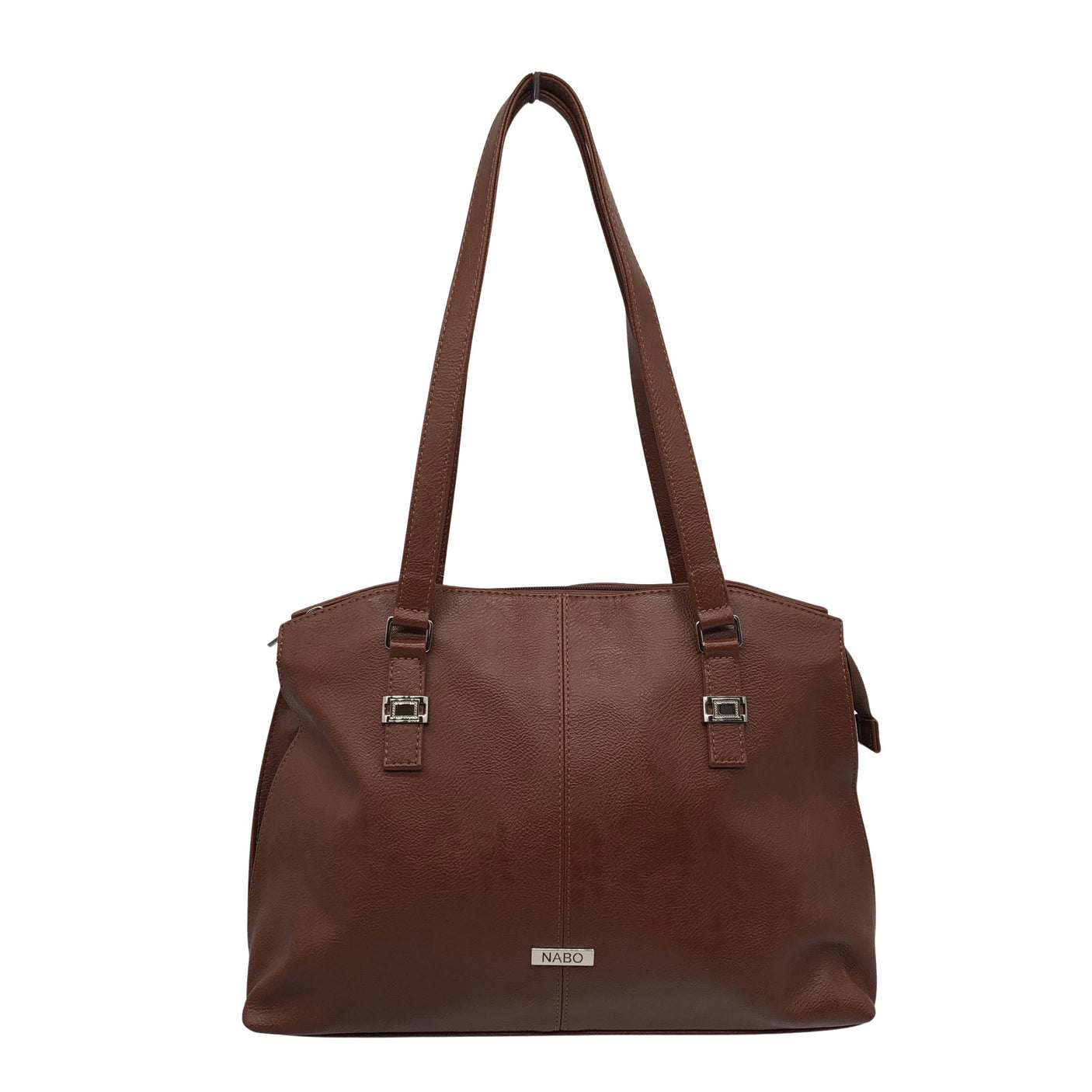 Unisex Nabo - Käekott, suurus Midi - Pruun (1)