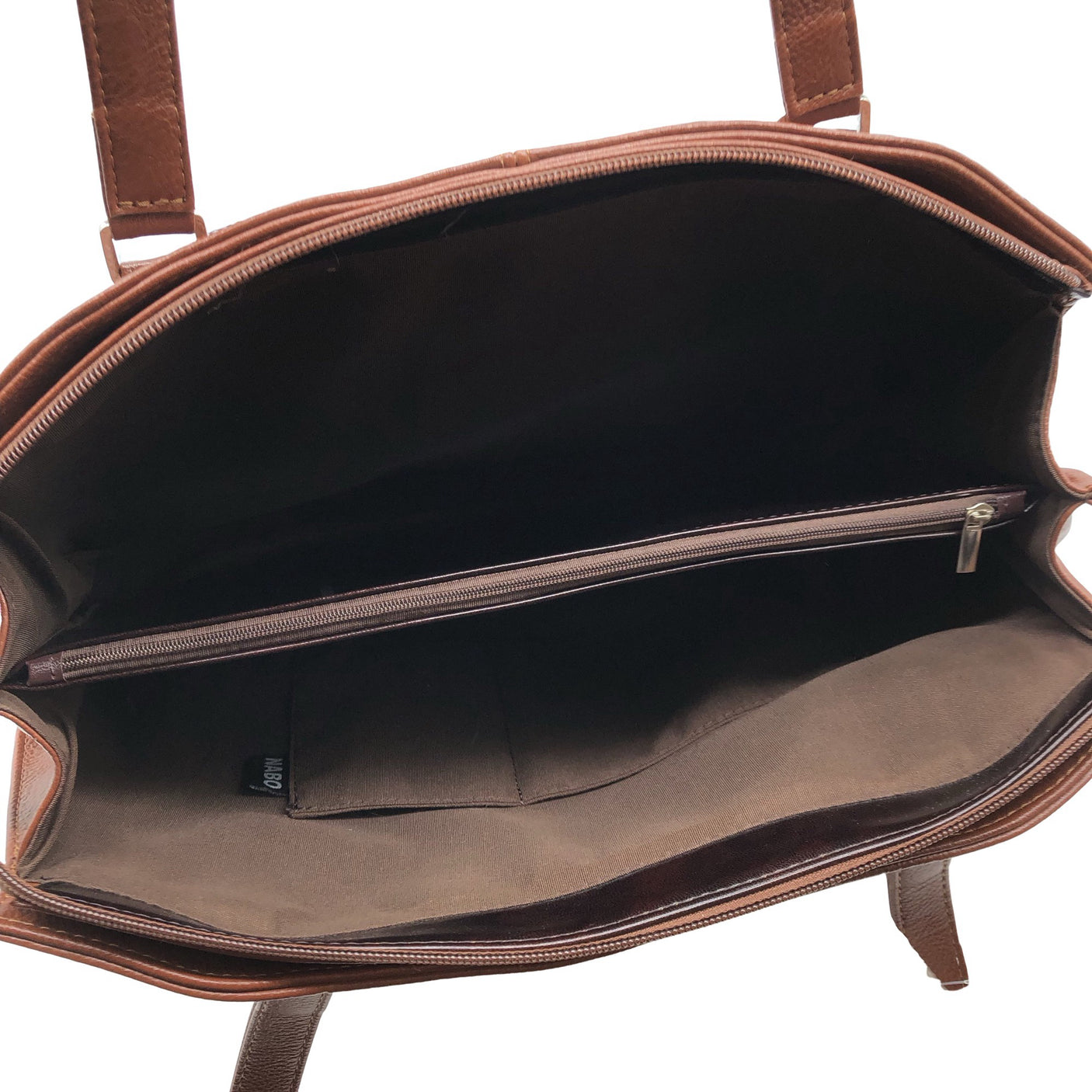 Unisex Nabo - Käekott, suurus Midi - Pruun (2)