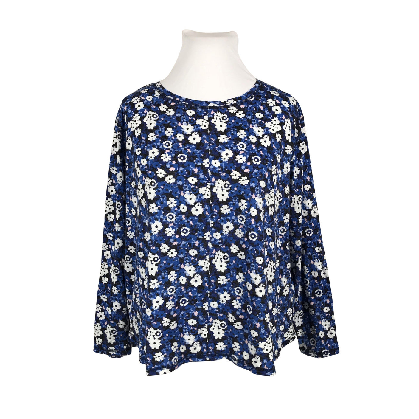 Unisex Marks&Spencer - Trikotaažist pluus, suurus 48 - Sinine (1)