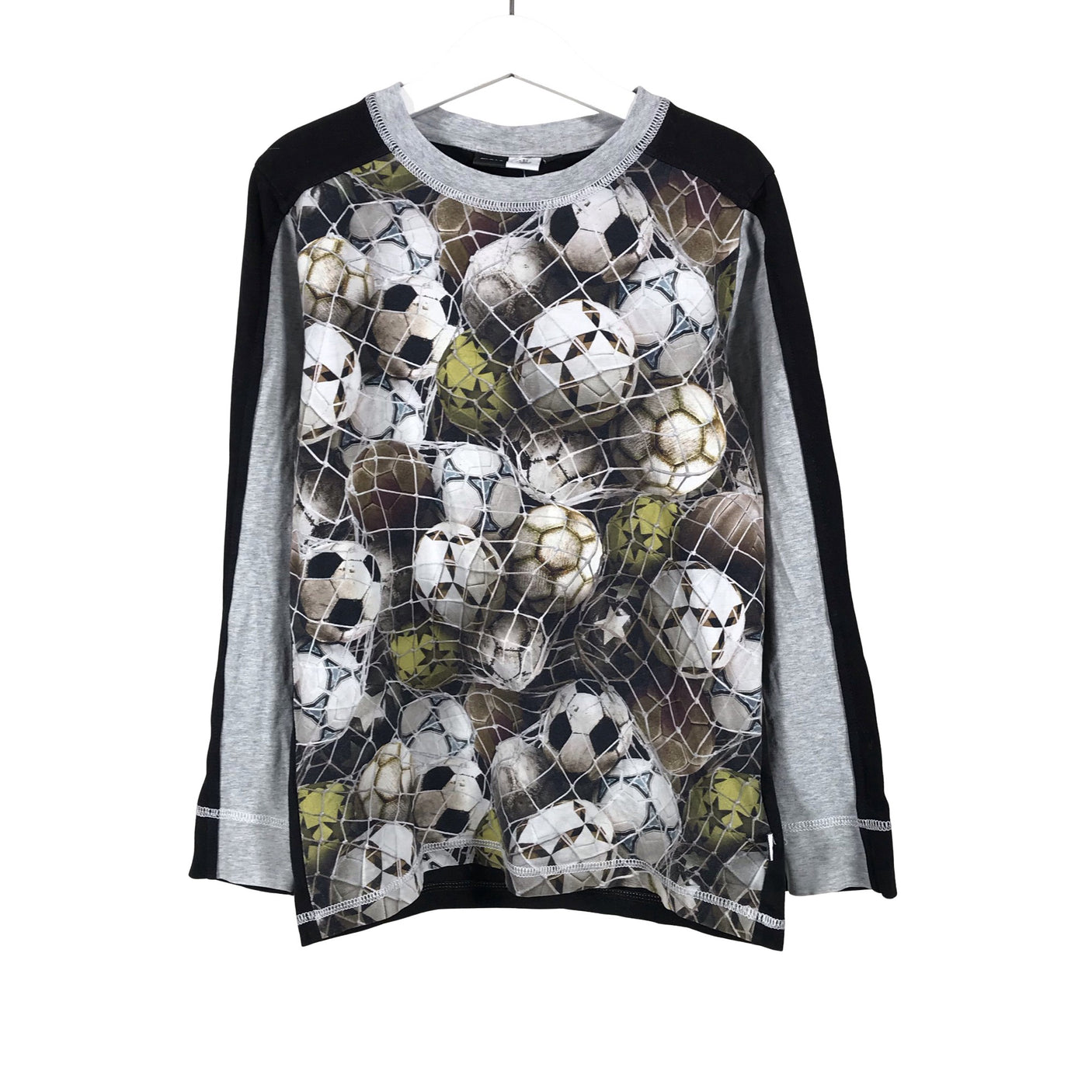 Unisex Molo Kids - Trikotaažist pluus, suurus 128 - 134 - Hall (1)