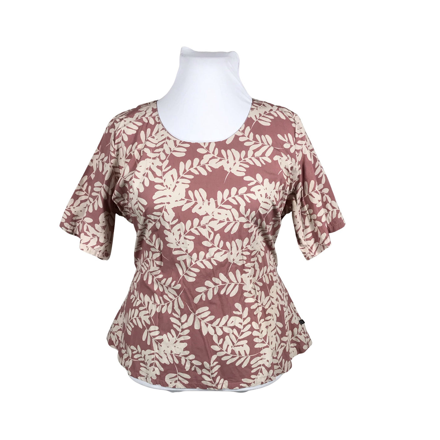 Unisex Kaiko - Lühikeste käistega pluus, suurus 42 - Heleroosa (1)