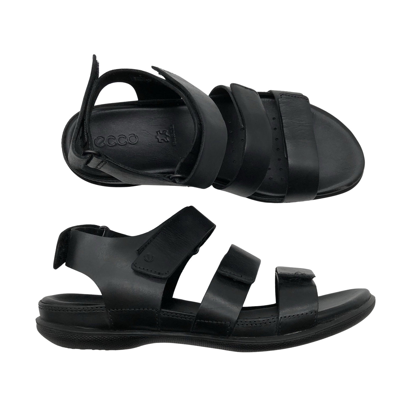 Unisex Ecco - Rihmikud, suurus 38 - Must (1)