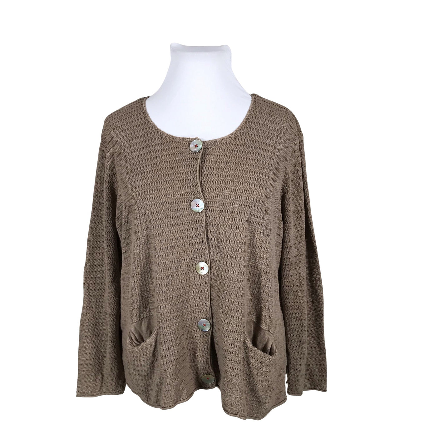 Unisex Gudrun Sjöden - Kardigan, suurus 44 - Pruun (1)