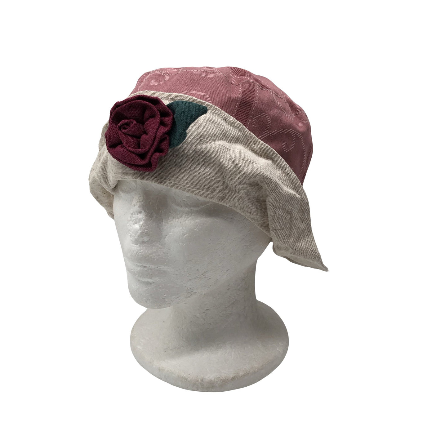 Unisex Handmade - Suvemüts, suurus 54 - Heleroosa (2)