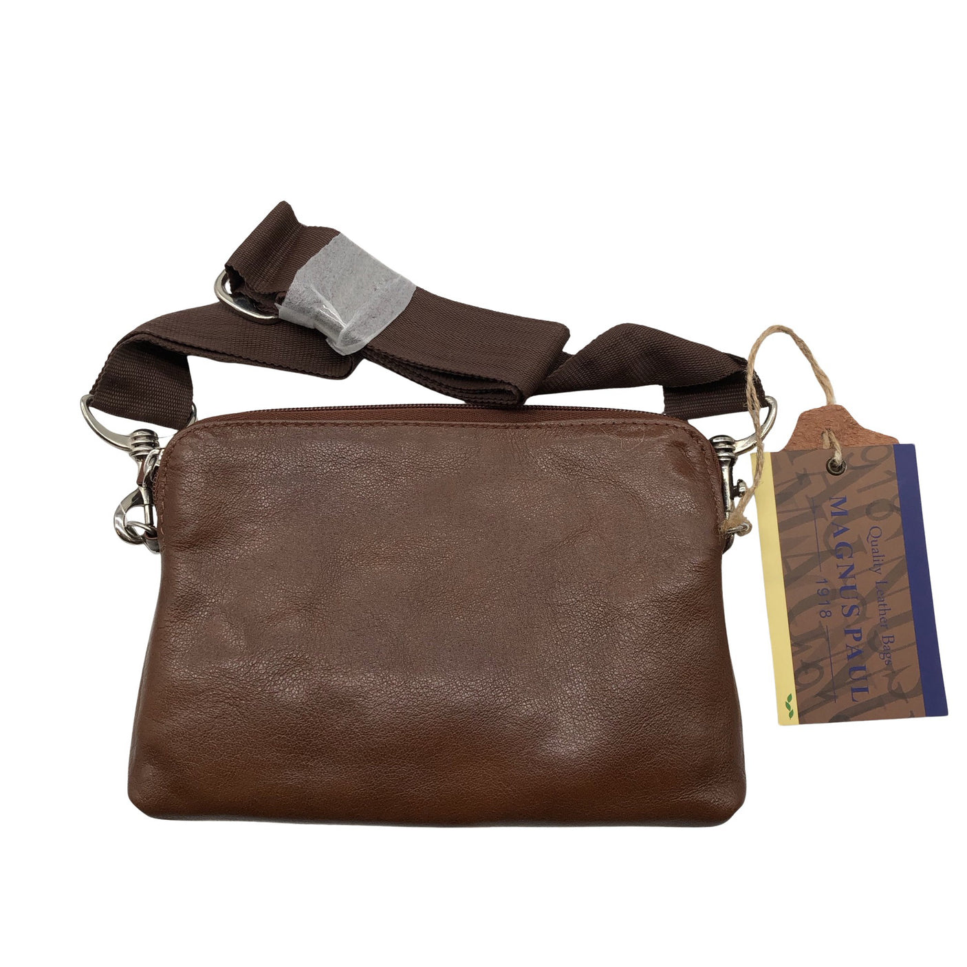Unisex Magnus Paul - Õlakott, suurus Mini - Pruun (2)