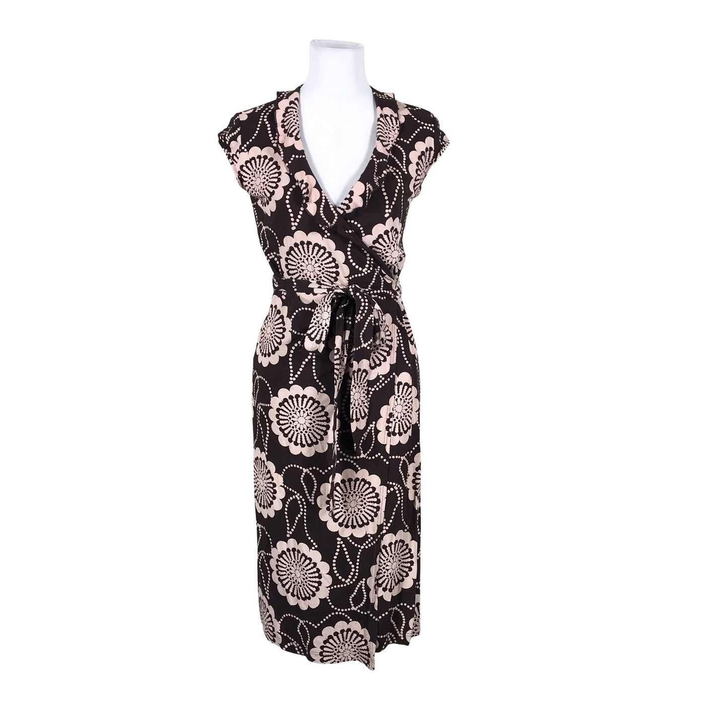 Unisex Nanso - Trikotaažist kleit, suurus 38 - Pruun (1)