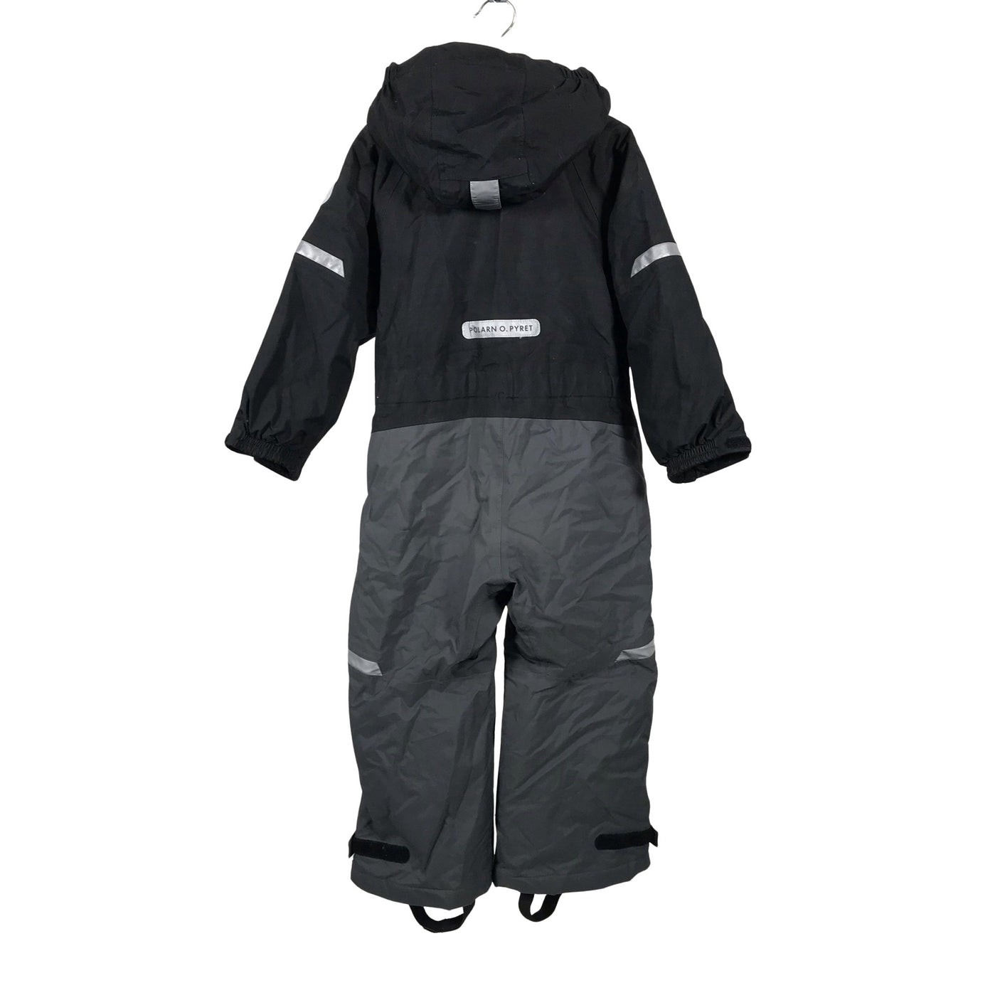 Unisex Polarn O. Pyret - Talvekombinesoon, suurus 104 - 110 - Must (3)
