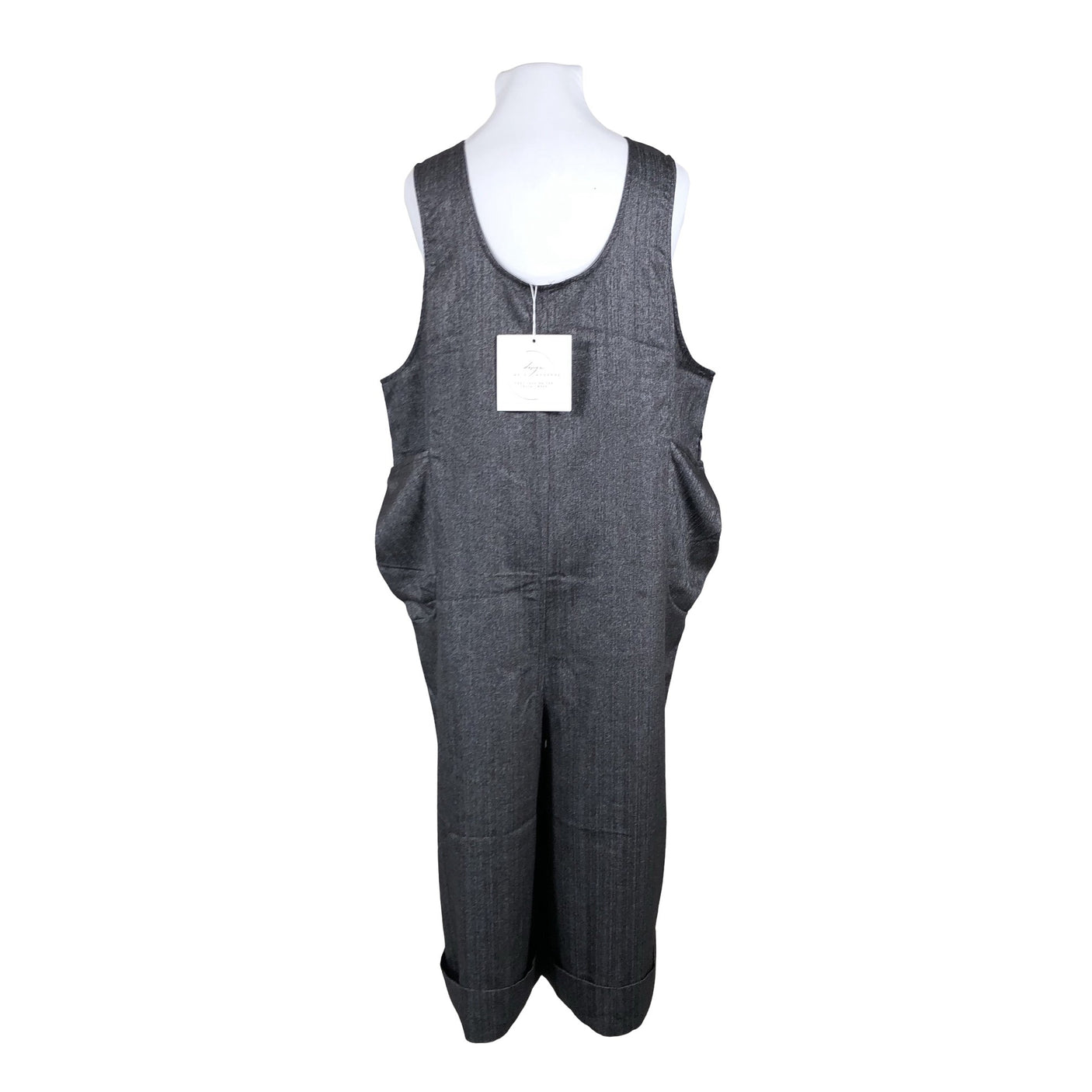 Unisex Simple Moderne - Pükskostüüm, suurus 46 - Hall (2)
