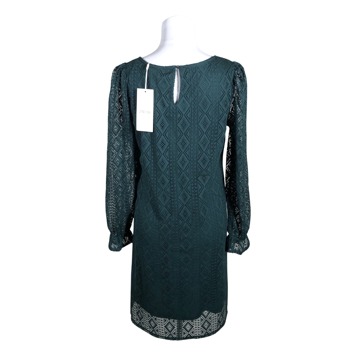Unisex Cream - Õhuke kleit, suurus 34 - Roheline (2)