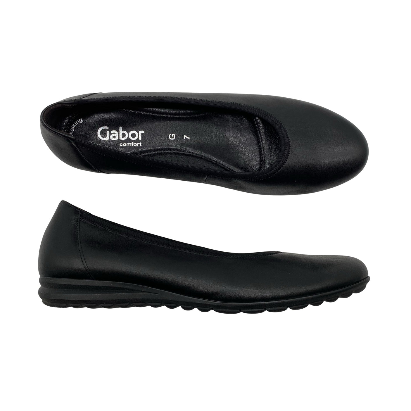 Unisex Gabor - Baleriinad, suurus 41 - Must (1)
