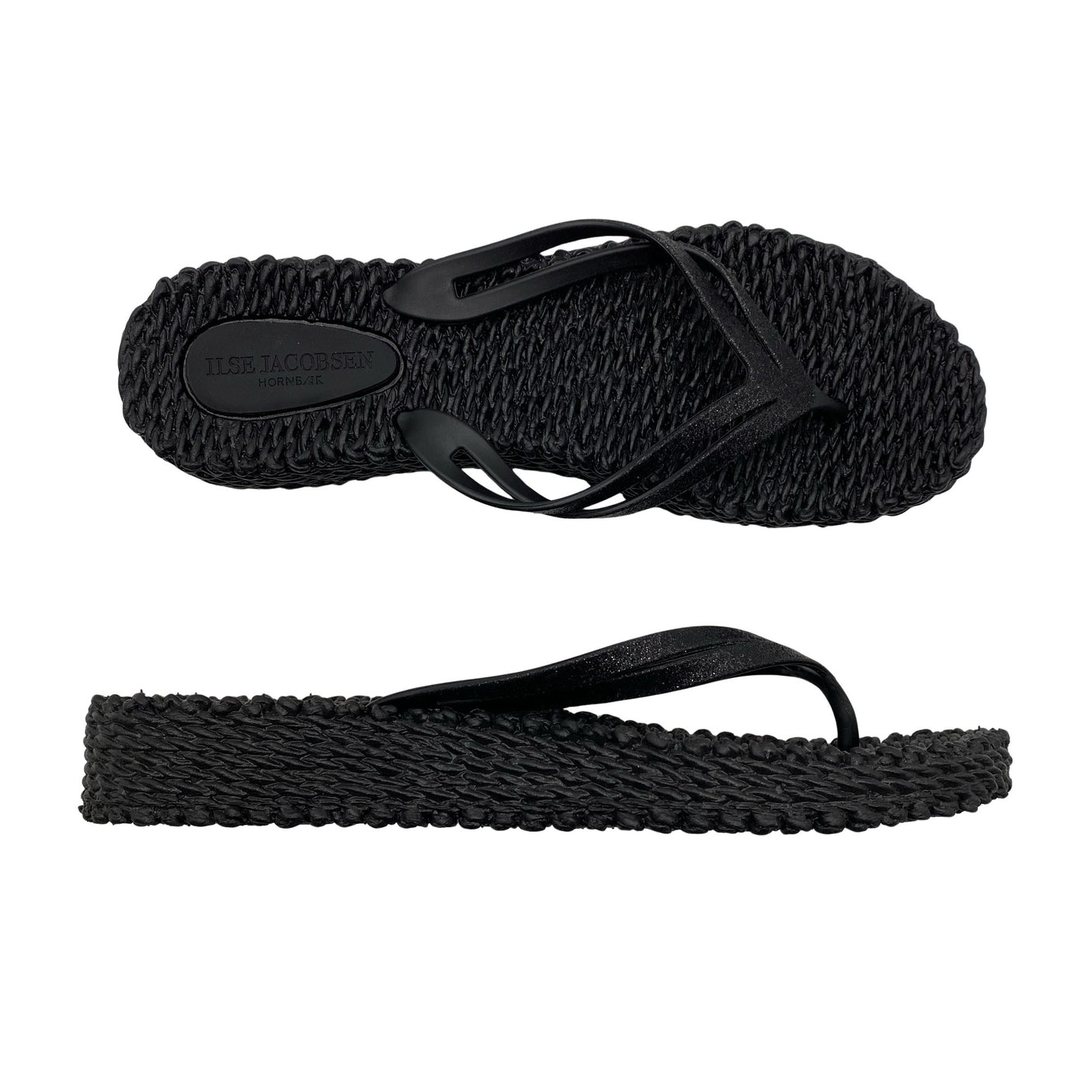 Unisex Ilse Jacobsen - Plätud, suurus 41 - Must (1)