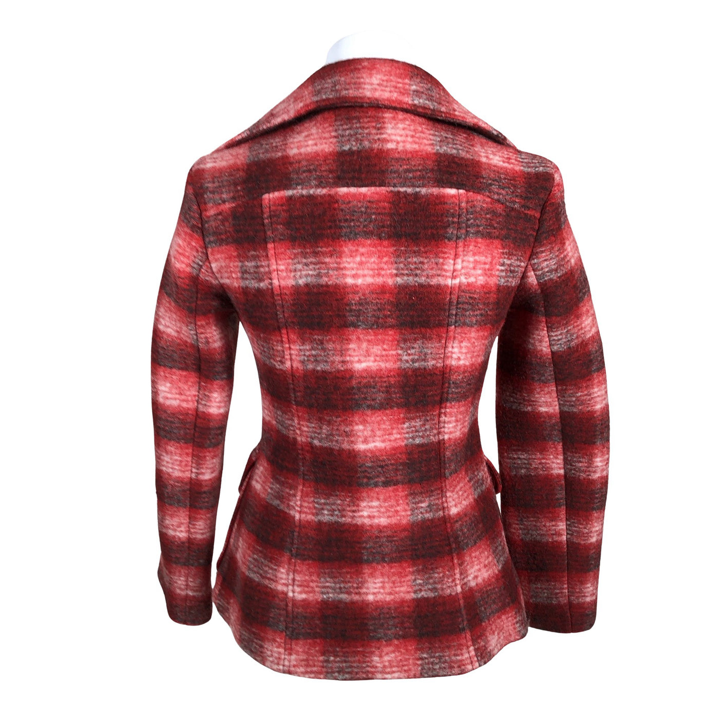 Unisex Mötivi - Villane mantel, suurus 36 - Punane (2)