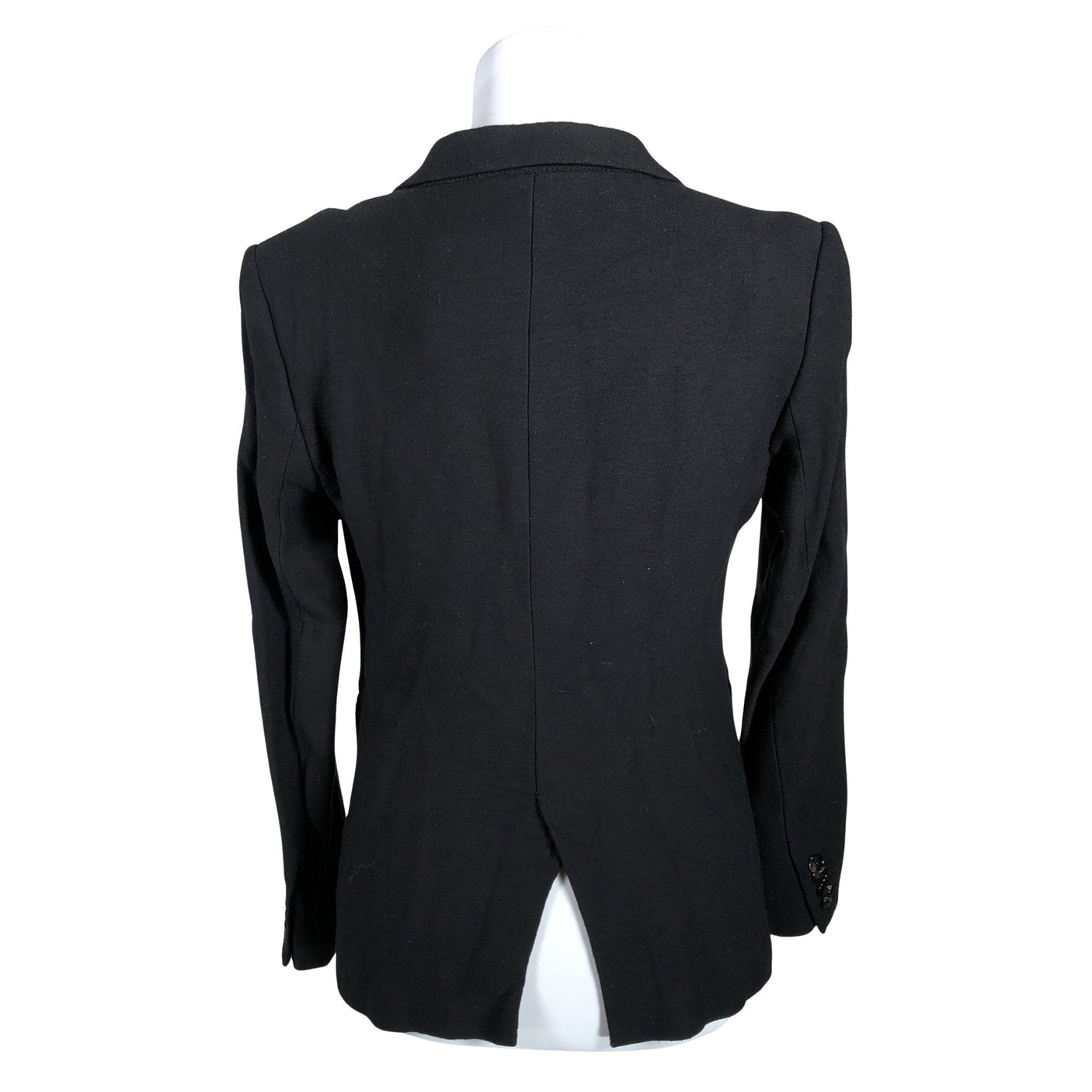 Unisex Massimo Dutti - Dressikangast jakk, suurus 36 - Must (2)