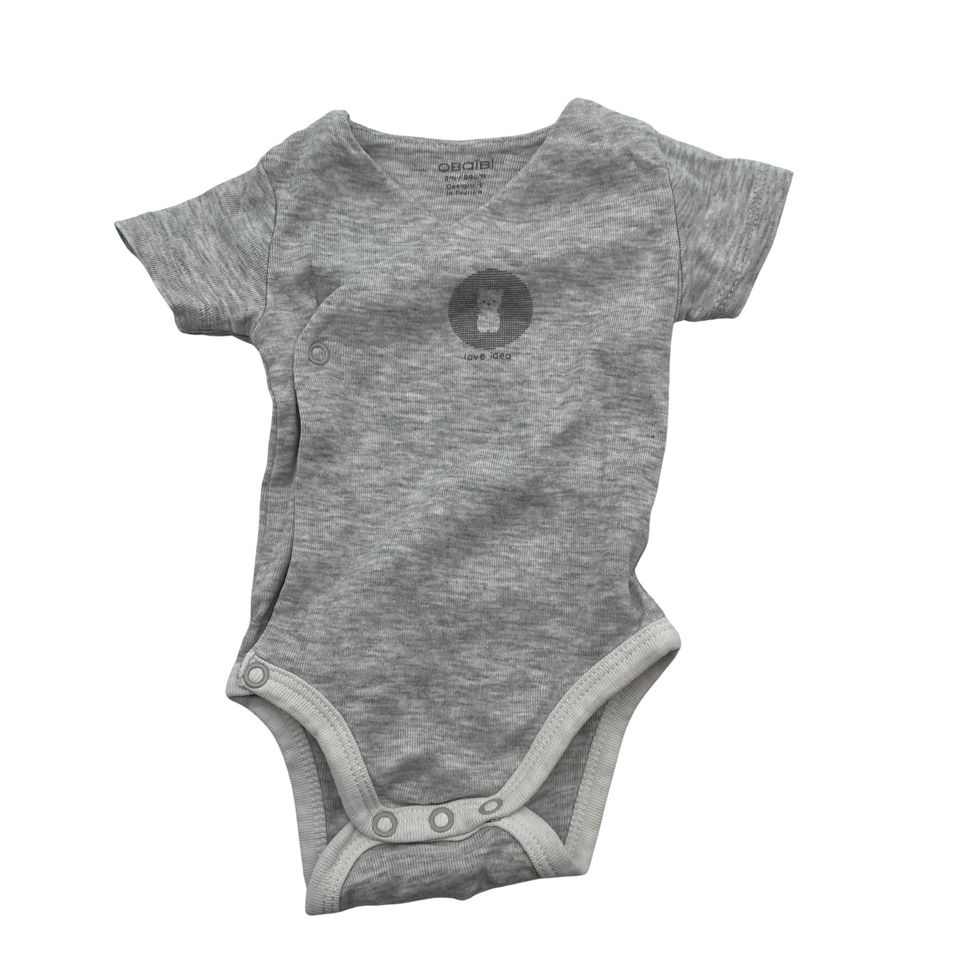 Unisex Obaïbi - Hõlmikbodi, suurus 56 - 62 - Hall (1)