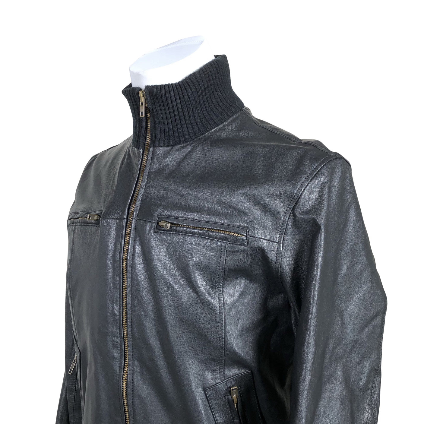 Unisex Jack & Jones - Nahktagi, suurus L - Must (2)