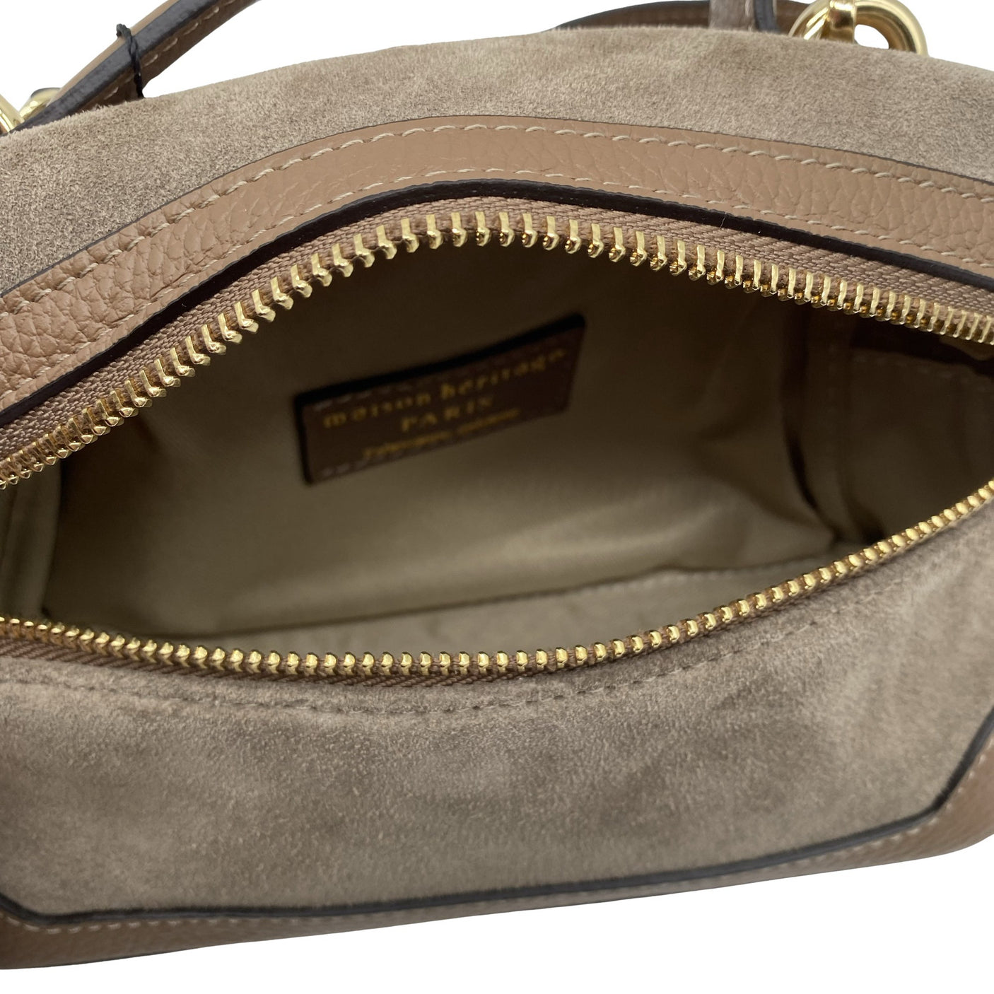 Unisex Maison Héritage - Käekott, suurus Mini - Pruun (3)