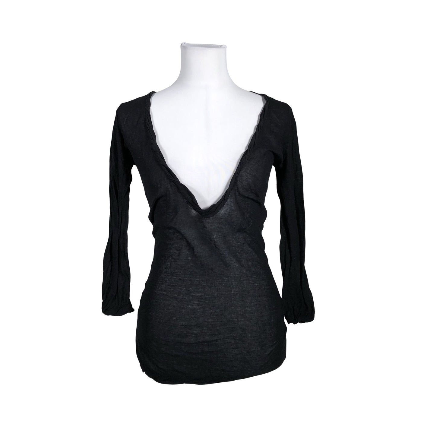 Unisex Benetton - Trikotaažist pluus, suurus 36 - Must (1)