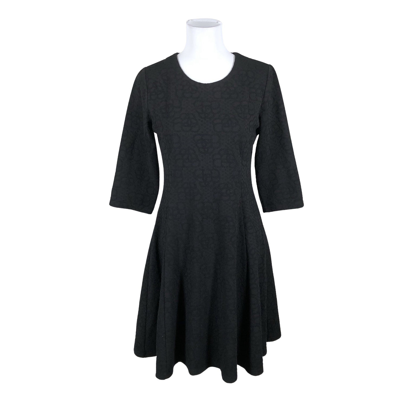 Unisex Jumperfabriken - Trikotaažist kleit, suurus 38 - Must (1)