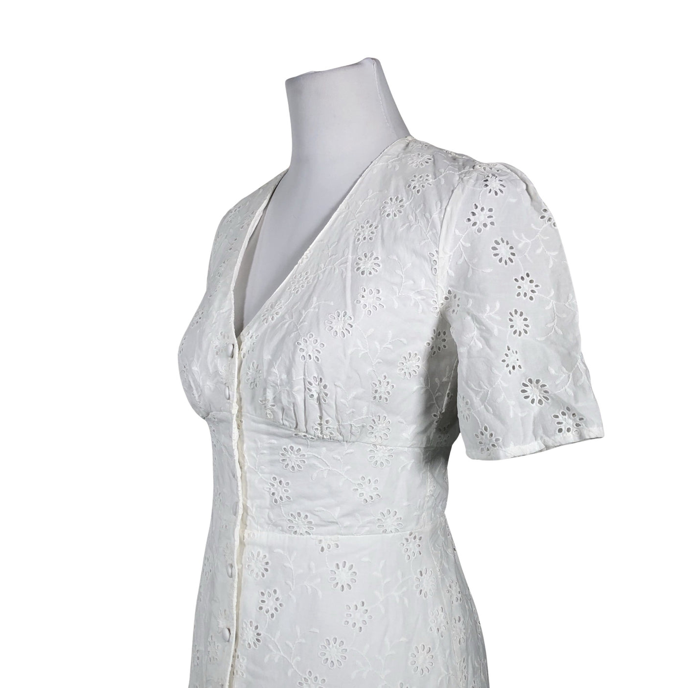 Unisex Nobody´s Child - Mitteveniv kleit, suurus 34 - Valge (2)