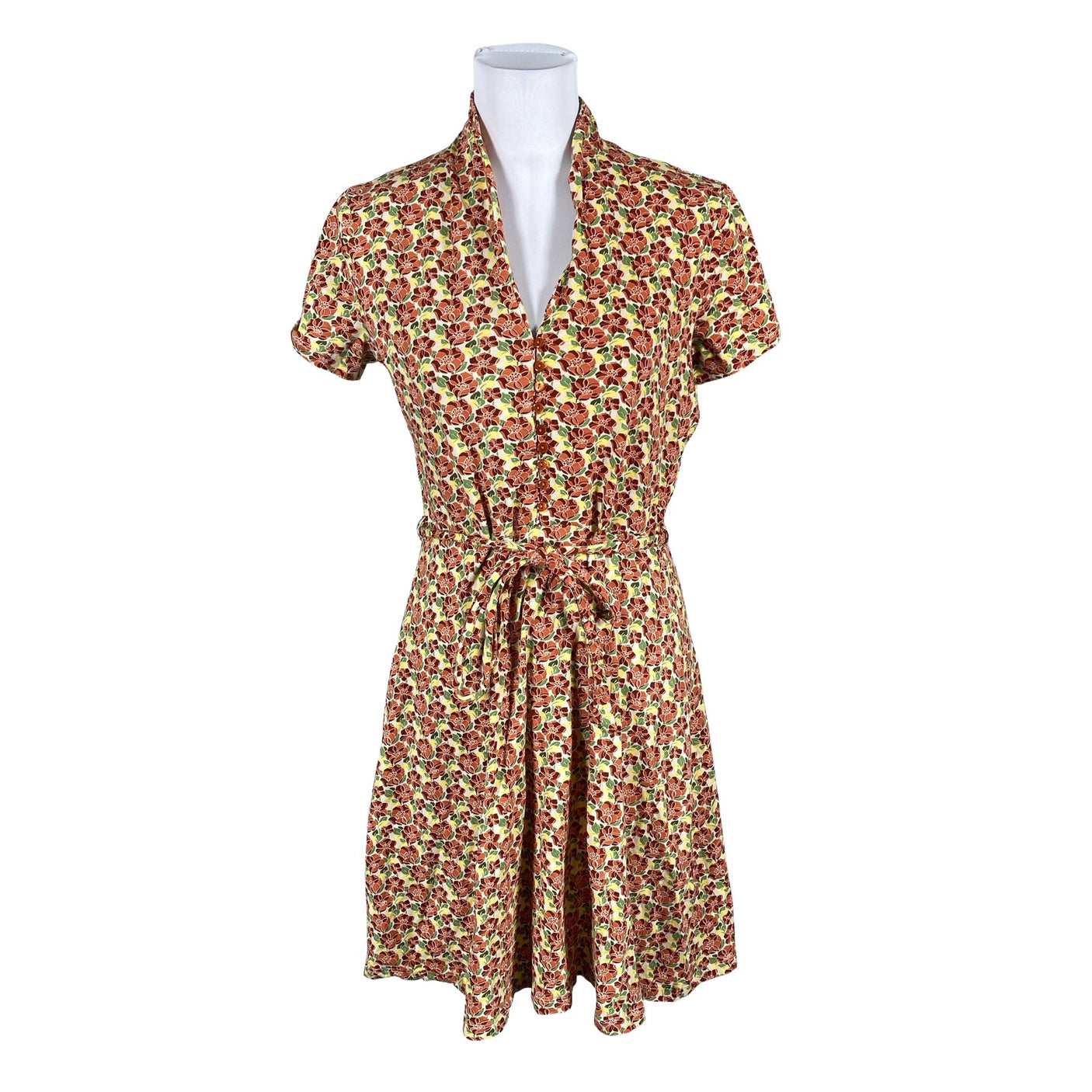 Unisex King Louie - Trikotaažist kleit, suurus 40 - Oranž (1)