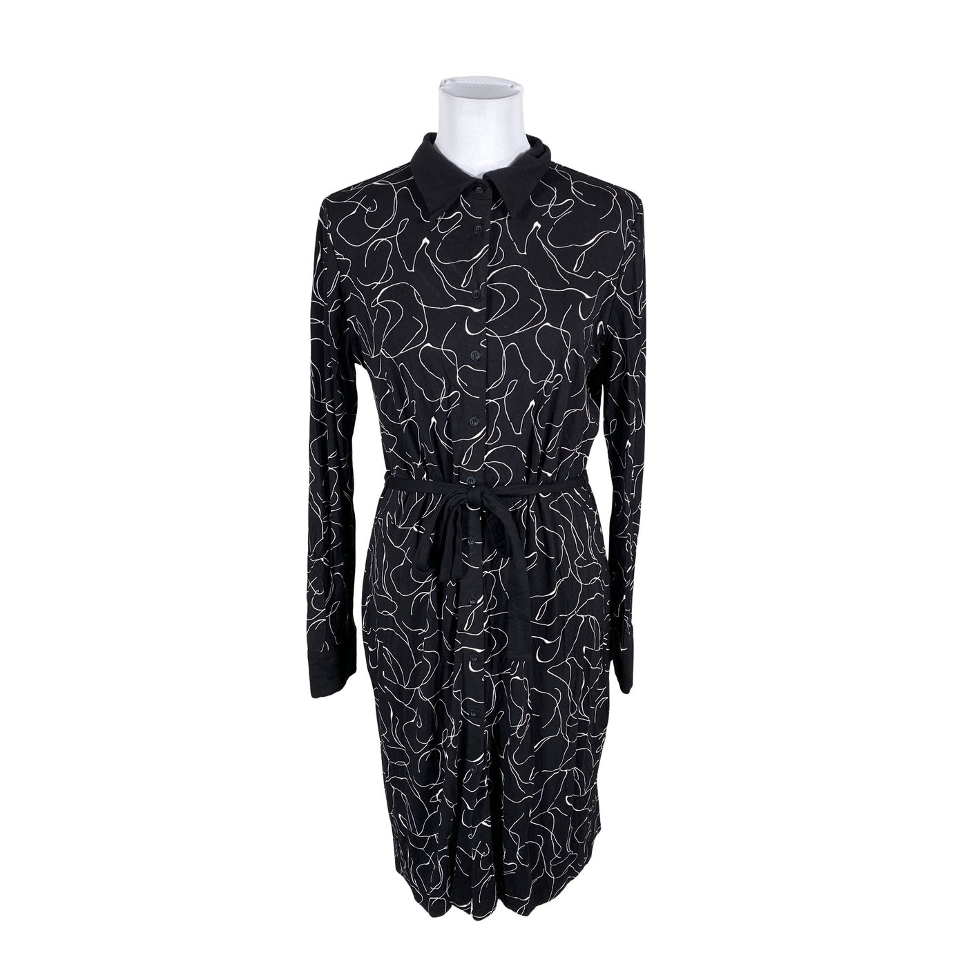 Unisex Esqualo - Trikotaažist kleit, suurus 40 - Must (1)