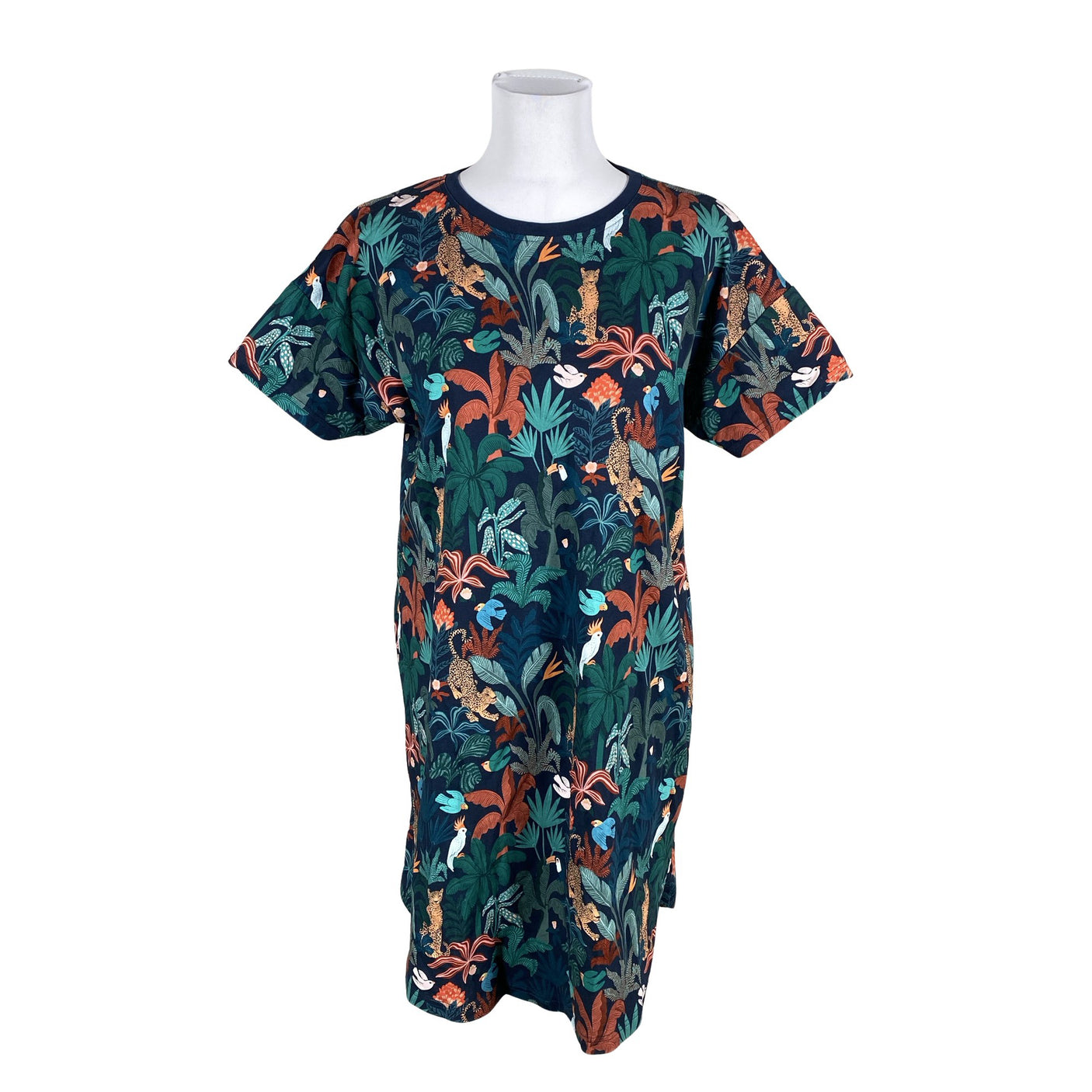 Unisex Toive - Trikotaažist kleit, suurus 36 - Sinine (1)