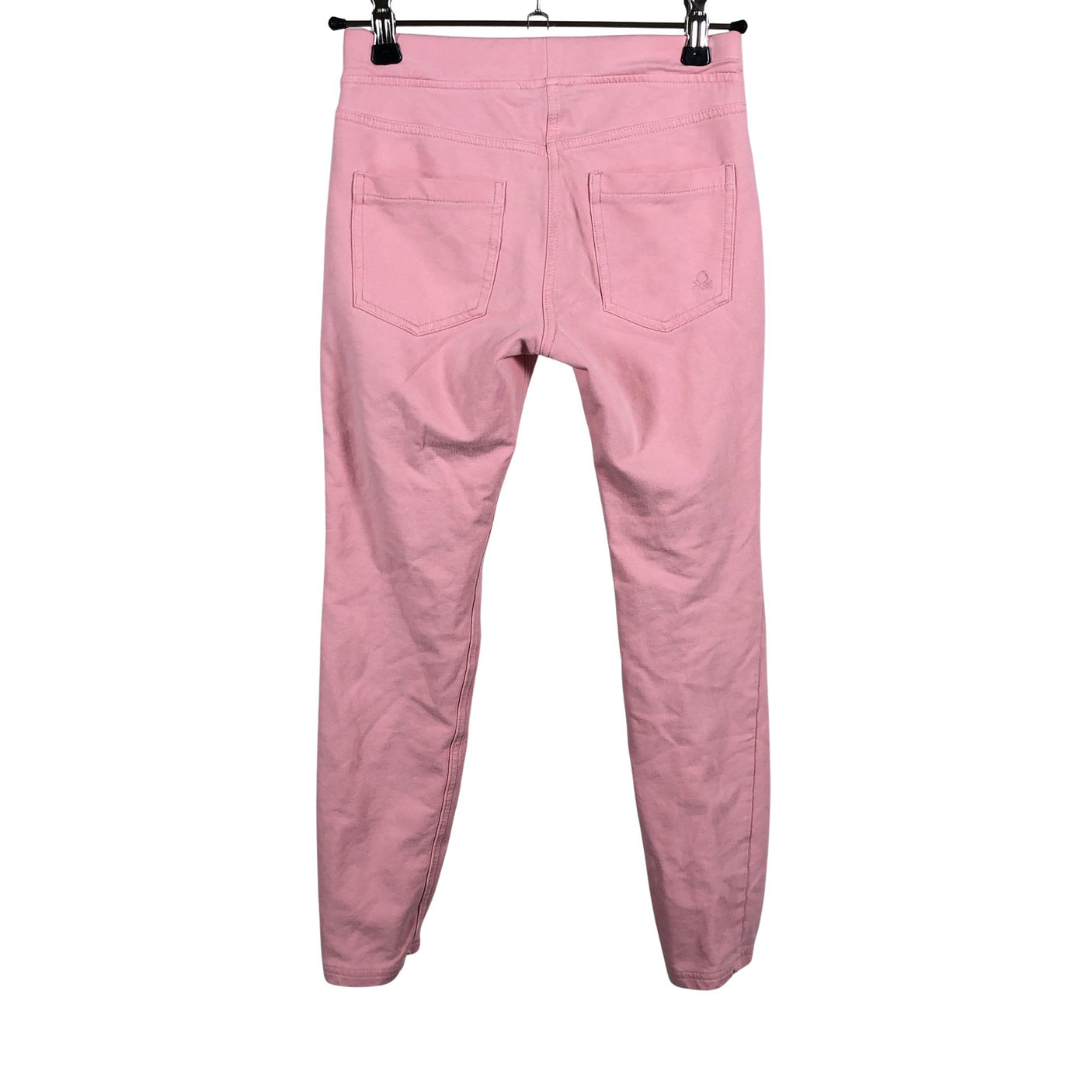 Unisex Benetton - Dressikangast püksid, suurus 134 - 140 - Heleroosa (2)