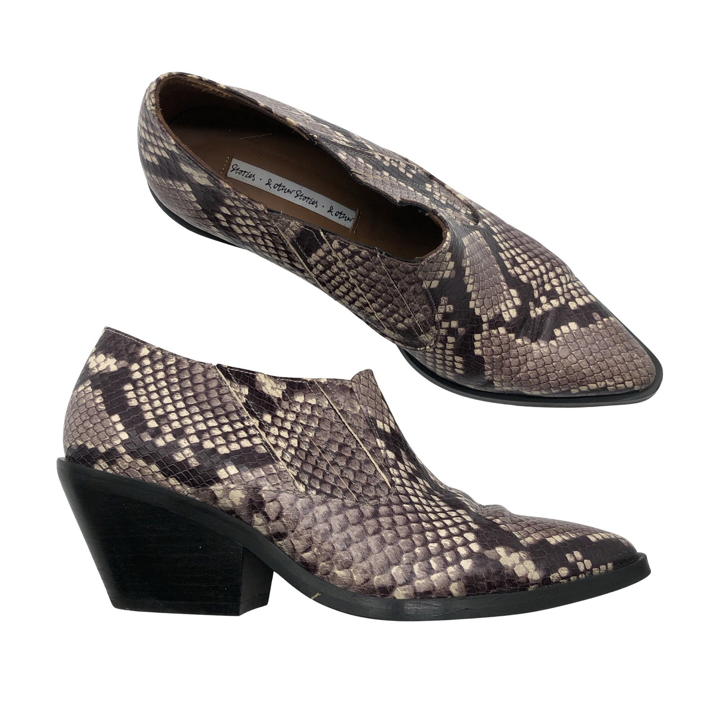 Unisex &Other Stories - Poolsaapad, suurus 37 - Pruun (1)