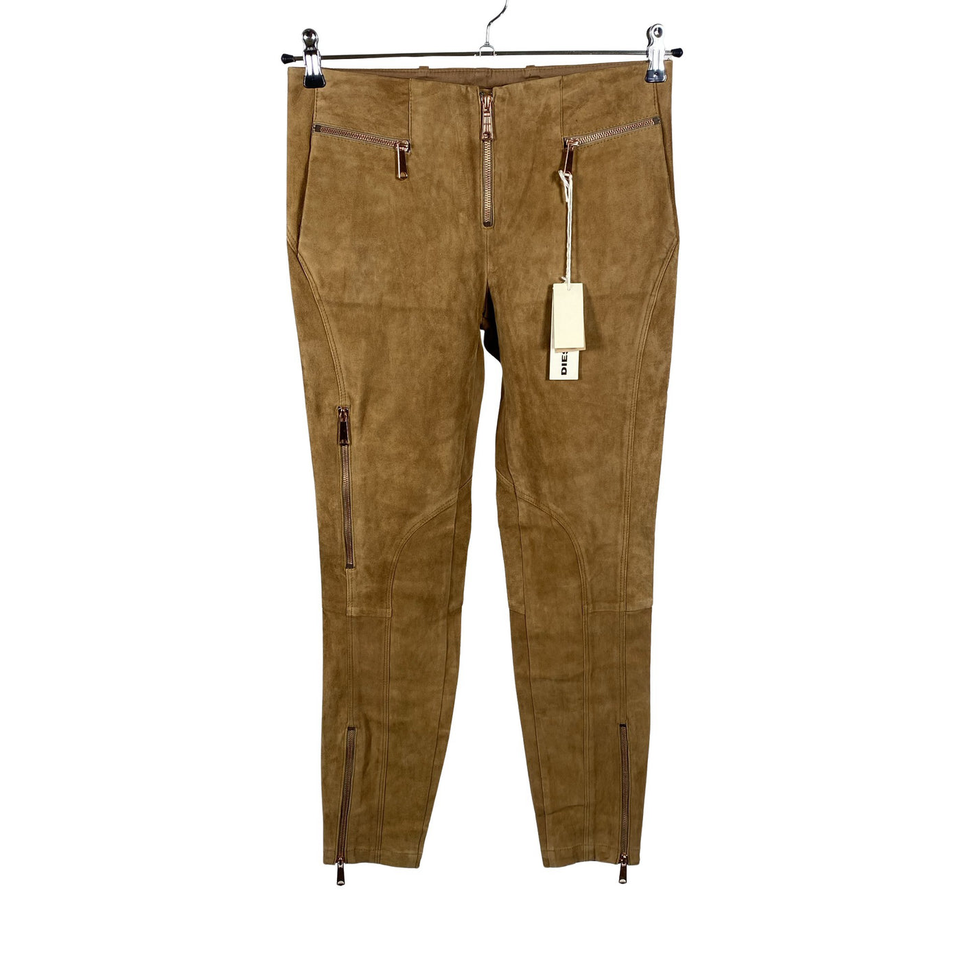 Unisex Diesel - Nahkpüksid, suurus W28 - Pruun (1)