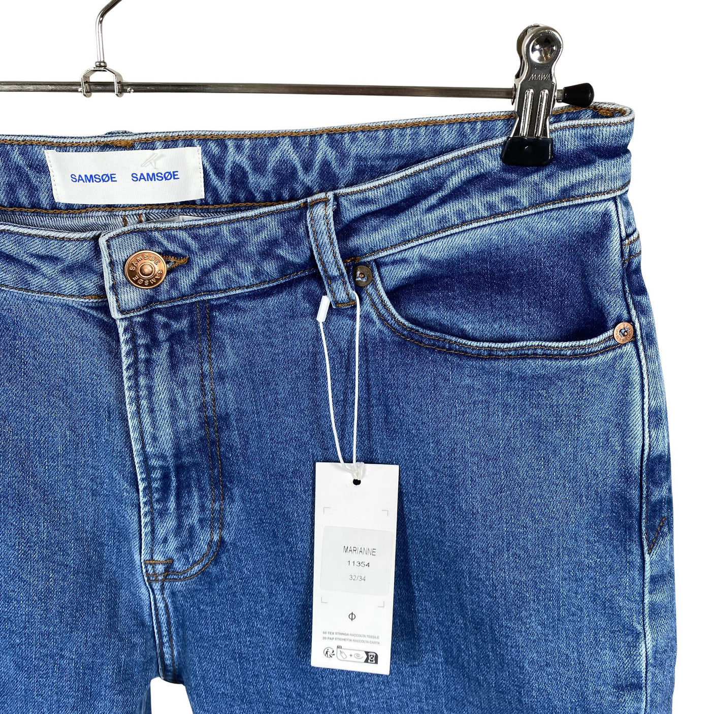 Unisex Samsoe&Samsoe - Teksad, suurus W32 - Sinine (3)