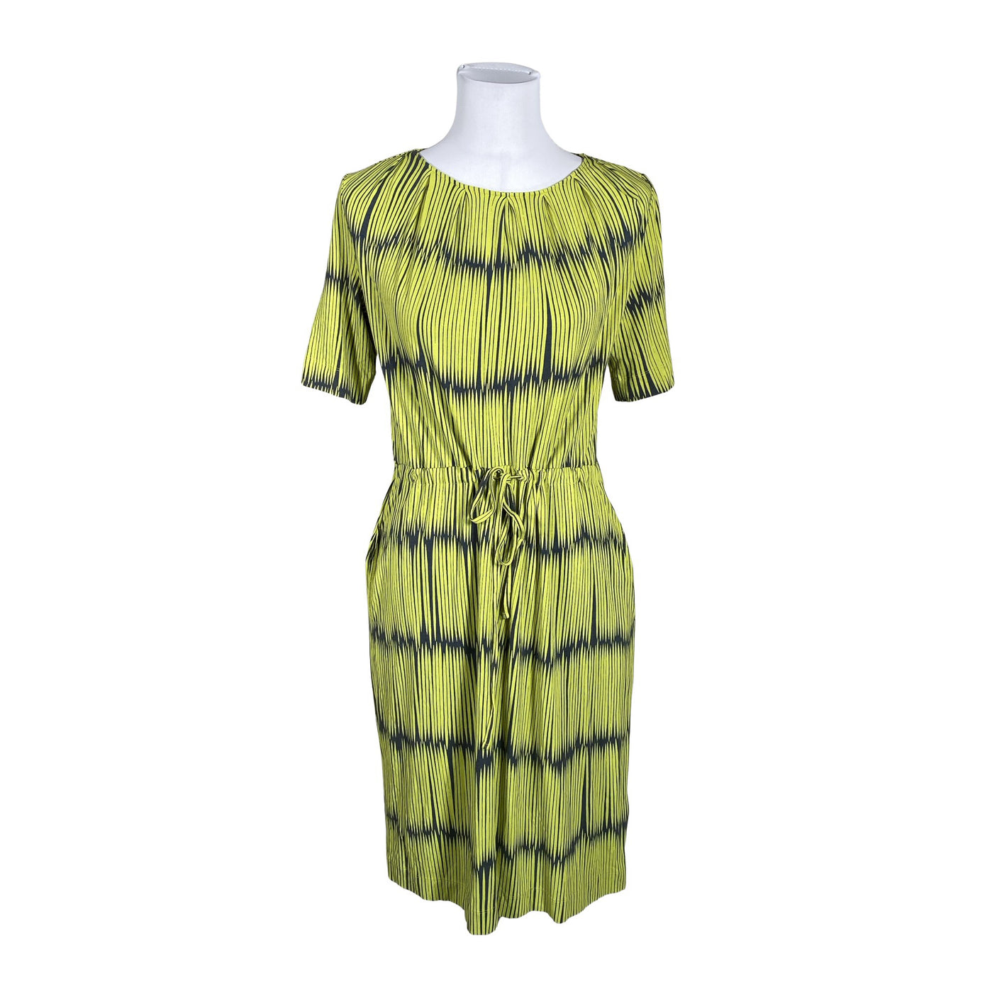 Unisex Marimekko - Trikotaažist kleit, suurus 36 - Kollane (1)