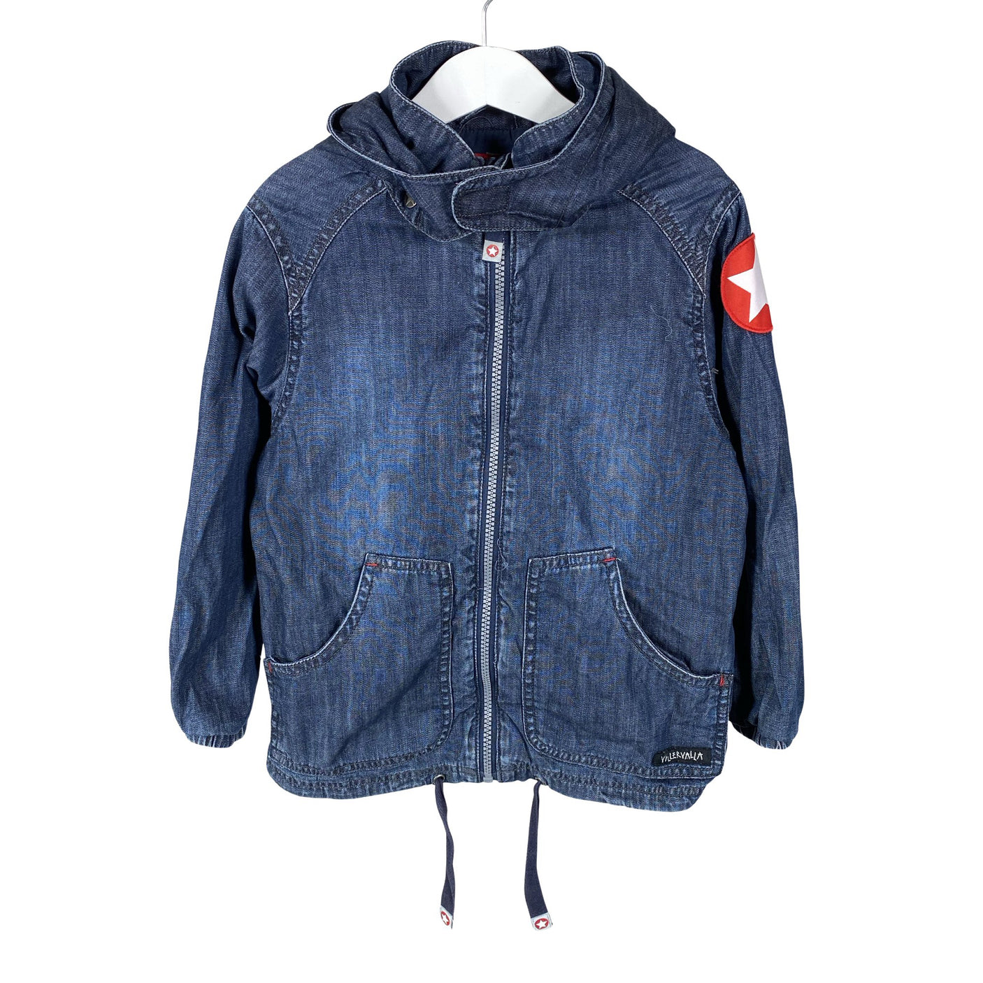 Unisex Villervalla - Teksatagi, suurus 116 - 122 - Sinine (1)