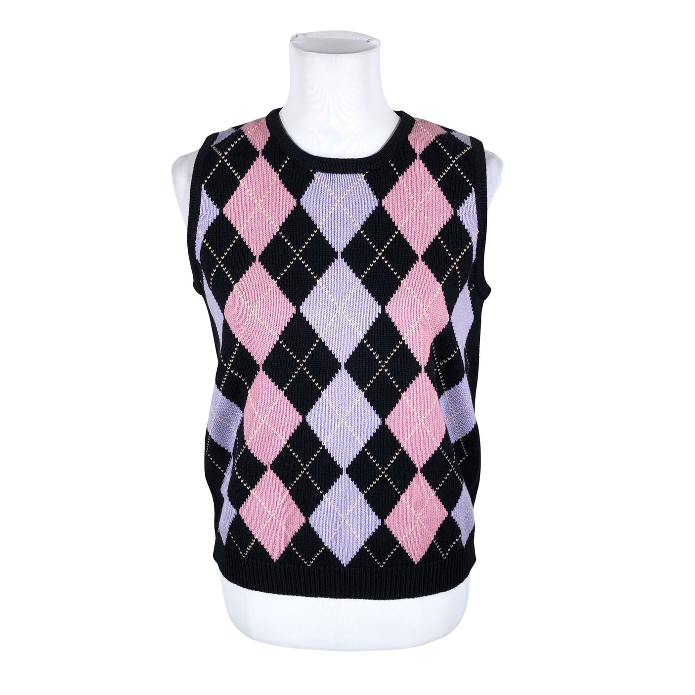 Unisex Global - Kootud vest, suurus 38 - Must (2)