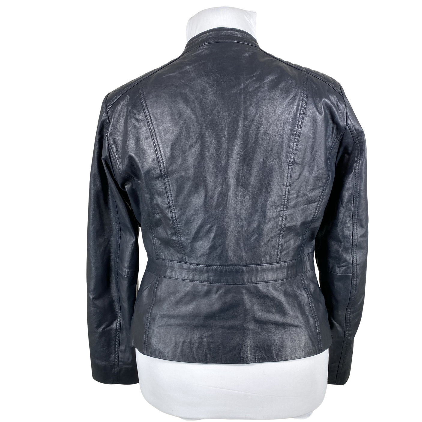 Unisex Your Face - Nahktagi, suurus 42 - Sinine (2)