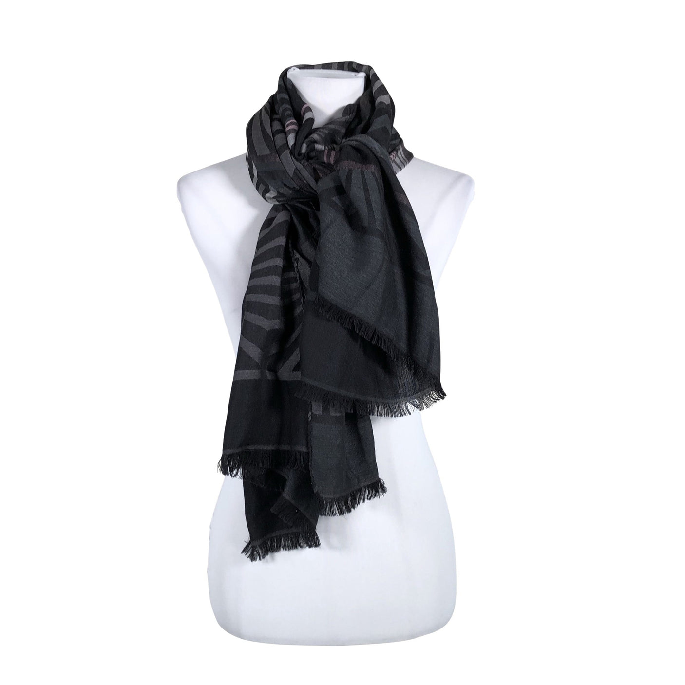 Unisex Emmy - Õhuke sall, suurus Maxi - Hall (1)
