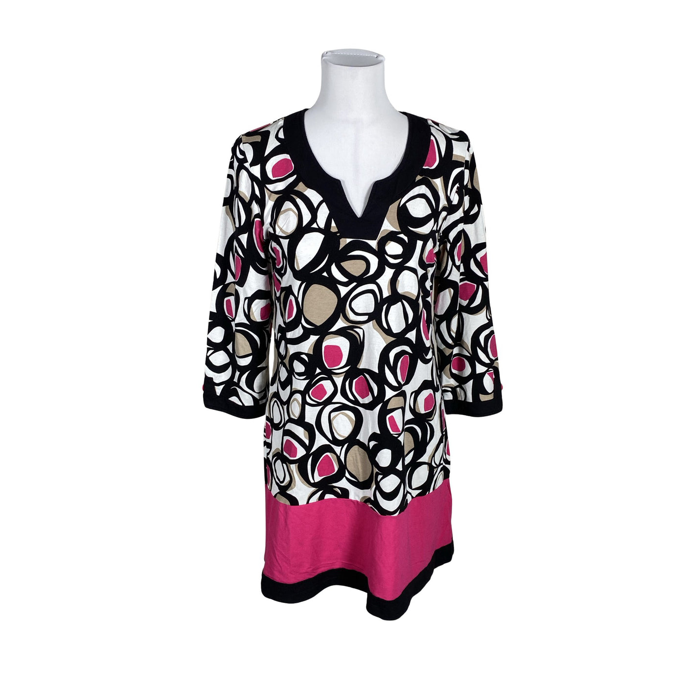 Unisex Signature - Trikotaažist kleit, suurus 38 - Valge (1)