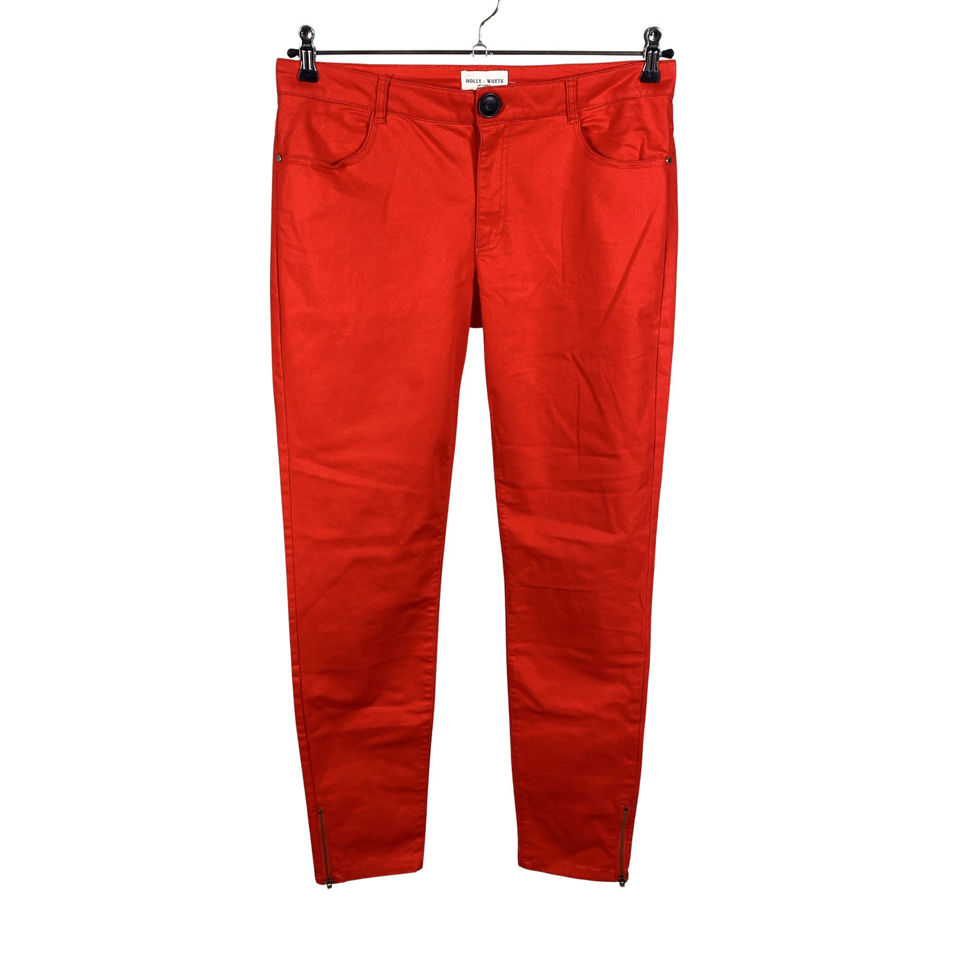 Unisex Holly & Whyte by Lindex - Mittevenivad püksid, suurus 42 - Punane (1)