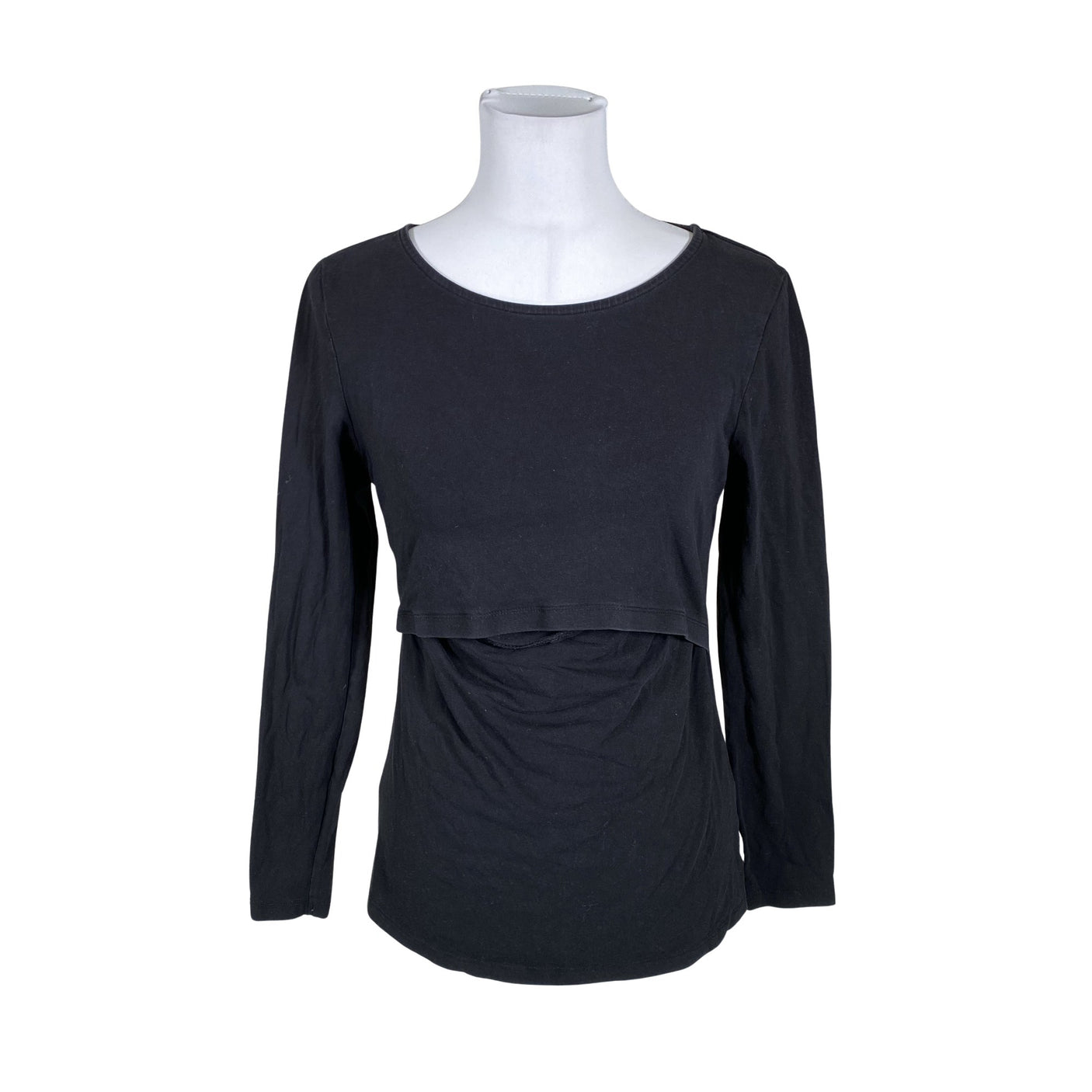 Unisex Anna Field - Trikotaažist pluus, suurus 40 - Must (1)