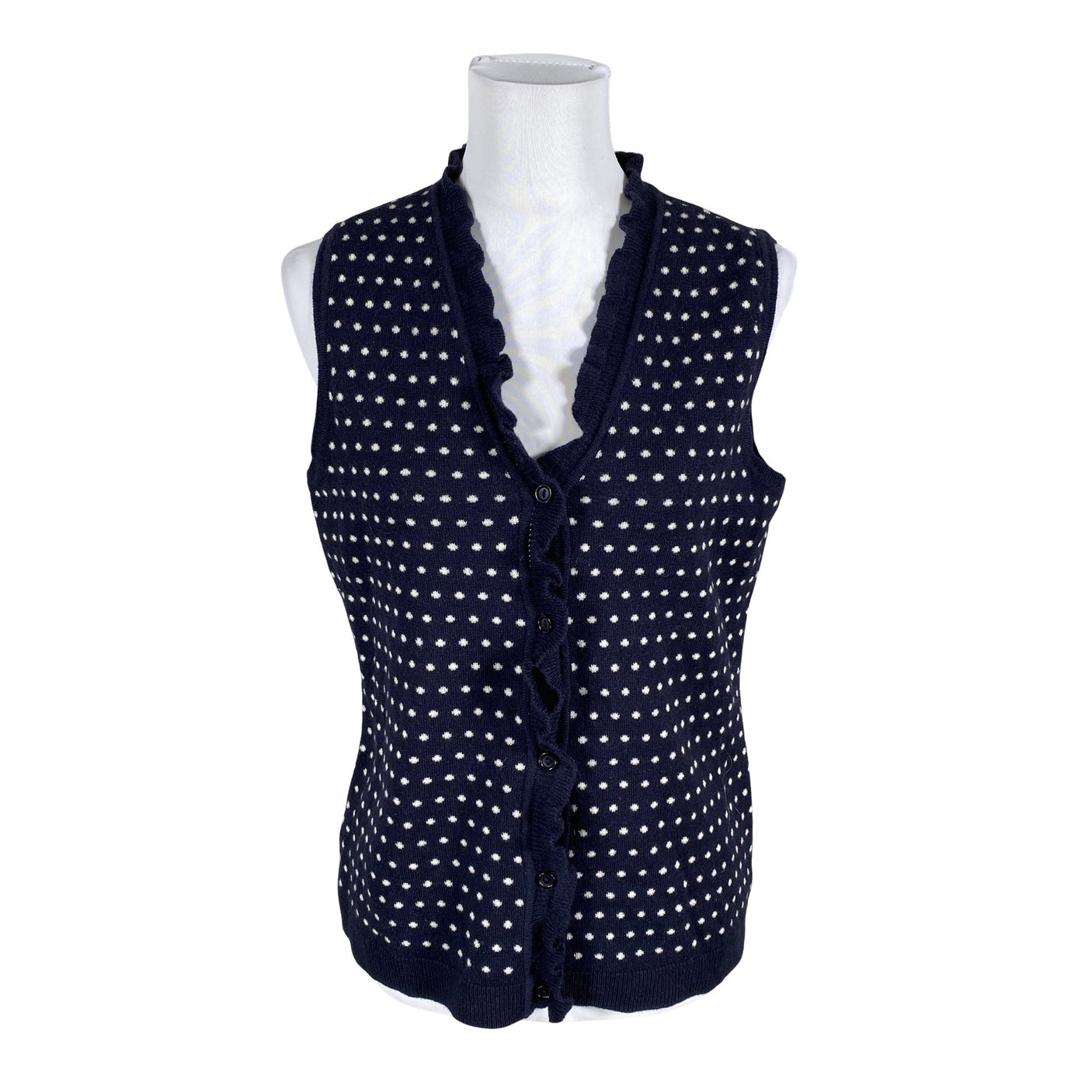 Unisex Peter Hahn - Kootud vest, suurus 38 - Sinine (1)