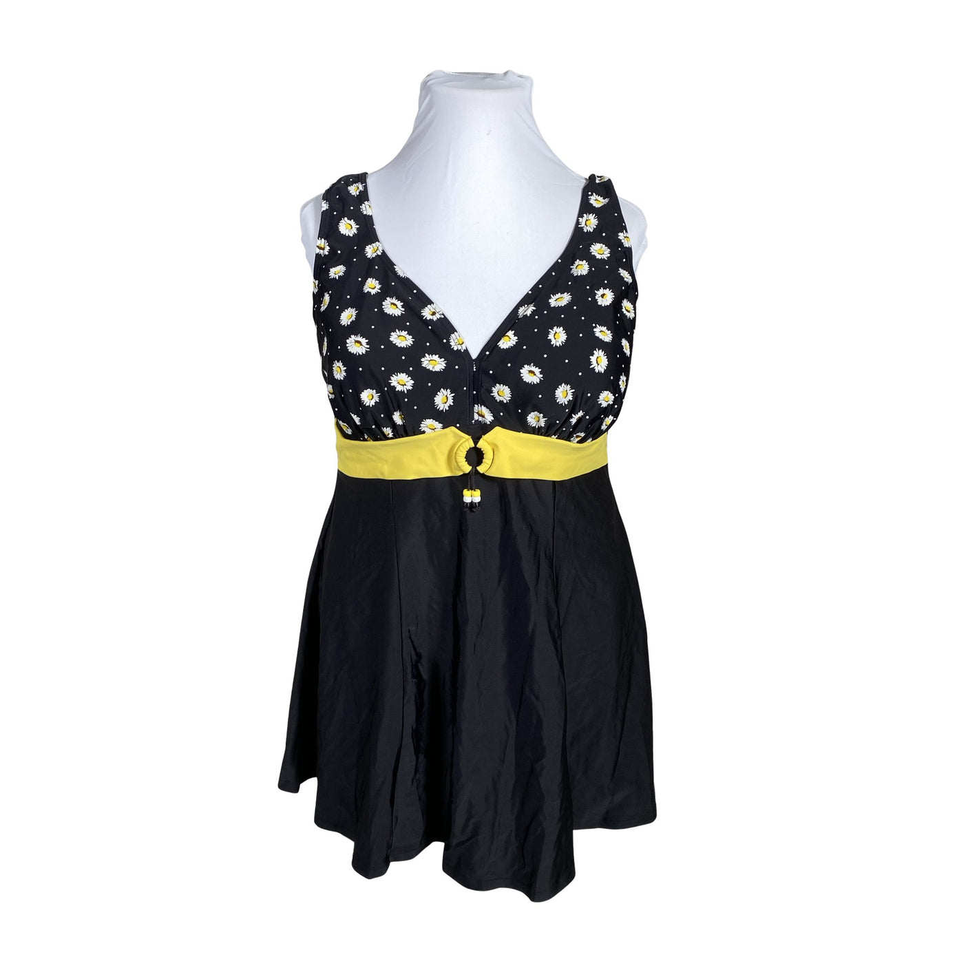 Unisex Ulla Popken - Ujumistrikoo, suurus 54 - Must (1)